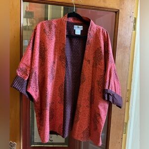Red Kimono Jacket